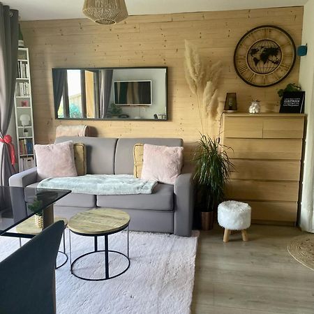 Studio Turquoise quartier Grattague vue MontBlanc Saint-Gervais-les-Bains Extérieur photo
